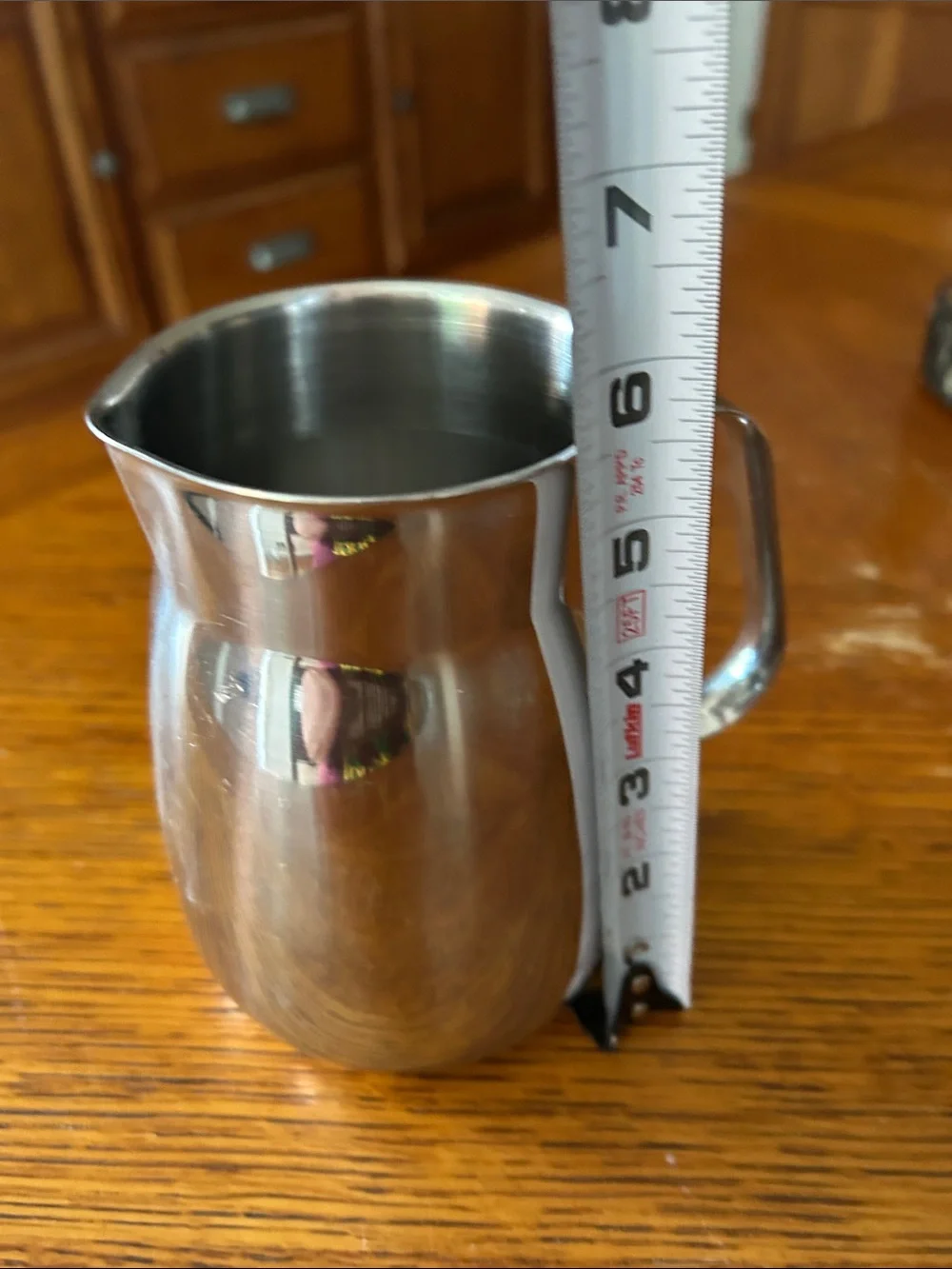 Volrath Stainless Steel Pitcher - Silver